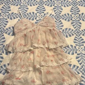 Altered state Floral Ruffle Dress
